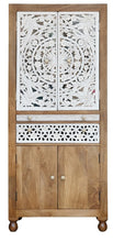 Load image into Gallery viewer, Savi_Solid Indian Wood Hand Carved Altar_Wooden Mandir
