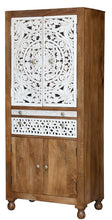 Load image into Gallery viewer, Savi_Solid Indian Wood Hand Carved Altar_Wooden Mandir
