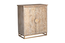 Load image into Gallery viewer, Albert_Hand Carved Solid Wood Bar Cabinet _ 85 cm Length
