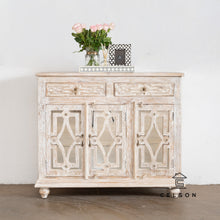 Load image into Gallery viewer, Jade_Hand Carved Indian Solid Wood Dresser_Sideboard_Buffet_Cabinet_Chest
