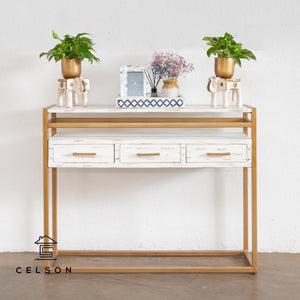 Ashley Solid Indian Wood_Console Table_Vanity Table