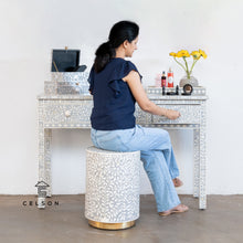 Load image into Gallery viewer, Brusky_Bone Inlay Console Table_Vanity Table_130cm
