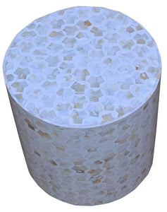 Arin MOP Inlay Round Stool