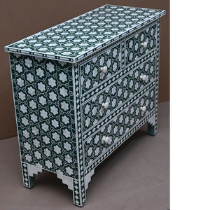 Jimmy_ Bone Inlay Chest With 4 Drawers