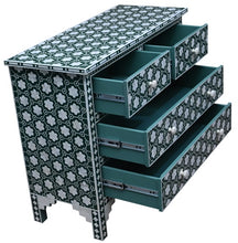Load image into Gallery viewer, Jimmy_ Bone Inlay Chest With 4 Drawers
