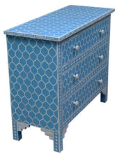 Load image into Gallery viewer, Liran_Bone Inlay Chest of drawer with 3 drawers
