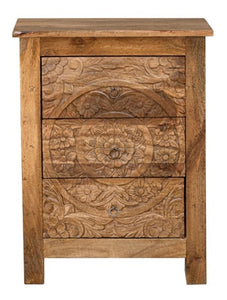 Shanna_3Drawer Bed Side Table_Side Table