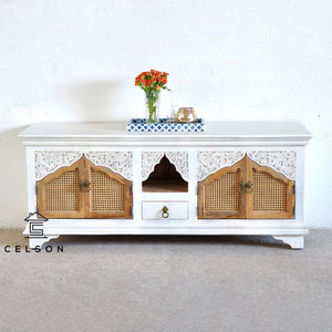 Isabelle_ Solid Indian Wood TV Cabinet_TV Console