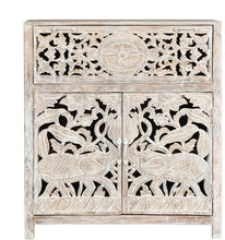 Load image into Gallery viewer, Molly Solid Wood Hand Carved Bar Cabinet
