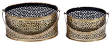 Load image into Gallery viewer, Elle Brass Finish Planter
