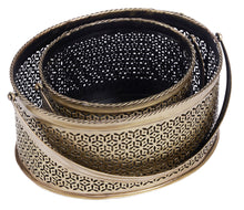 Load image into Gallery viewer, Elle Brass Finish Planter
