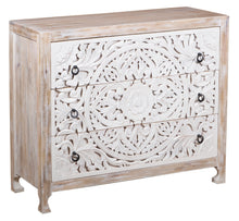 Load image into Gallery viewer, Kevin Solid Indian Wood Chest of Drawer_Chest with 3 drawers
