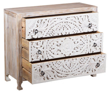 Load image into Gallery viewer, Kevin Solid Indian Wood Chest of Drawer_Chest with 3 drawers
