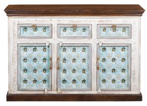 Wiki_ Hand Carved Wooden Sideboard