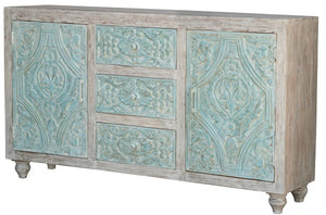 Emma_Solid Indian Wood Side Board_Chest of Drawer_Buffet