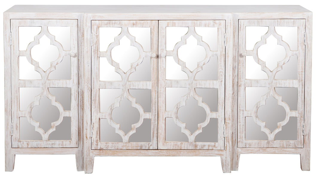 Joanna Hand Carved Indian Solid Wood Dresser_Sideboard_Buffet_Cabin