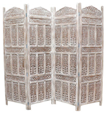 Load image into Gallery viewer, Lois Wooden Carved Room Divider
