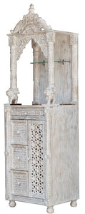 Varuna_Hand Carved Wooden Altar_Wooden Mandir_Prayer Mandir_Altar