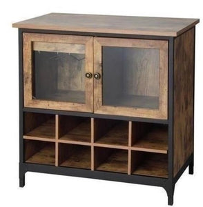 Grace_Solid Wood Bar Cabinet_Wine Cabinet