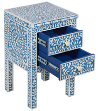 Load image into Gallery viewer, Ivy_Bone Inlay Bed Side Table
