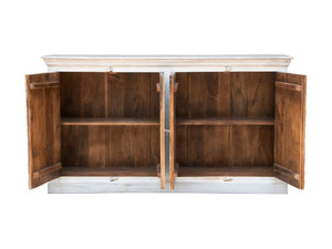Rachel_ Solid Wood Hand Carved Side Board_Buffet_Cupboard_4 Doors_Cabinet
