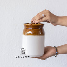 Load image into Gallery viewer, Anny_barni_ceramic pickle jar_storage jar_Available in 5 sizes
