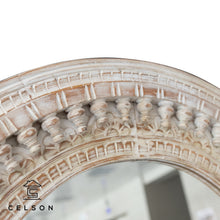 Load image into Gallery viewer, Becca_Indian Round Spindle Mirror Frame_90 Dia cm
