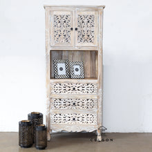 Load image into Gallery viewer, Amory__Hand Carved Wooden Almirah_Cupboard_Height 180 cm
