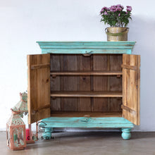 Load image into Gallery viewer, Jiya_Solid Indian Wood 2 Door Cupboard_Chest_Cabinet_ 90 cm Length
