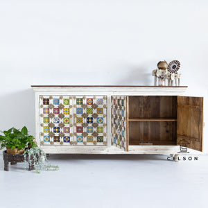 Lavash _Hand Carved Wooden Sideboard_Buffet_Cabinet_180 cm