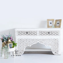 Load image into Gallery viewer, Penny_Solid Wood Console Table with 2 Drawers_Vanity Table
