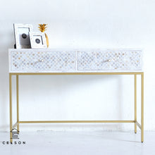 Load image into Gallery viewer, Laura_ MOP Inlay Console Table_Vanity Table_120 cm
