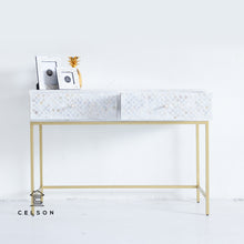 Load image into Gallery viewer, Laura_ MOP Inlay Console Table_Vanity Table_120 cm
