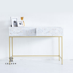 Laura_ MOP Inlay Console Table_Vanity Table_120 cm