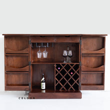 Load image into Gallery viewer, Vivian_Multi Colored Tile Bar Cabinet_Bar
