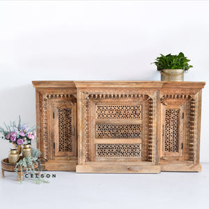 Roobi_Side Board_Buffet_Cabinet_4 Doors Cabinet_190 cm