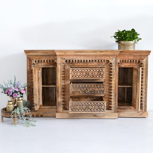 Roobi_Side Board_Buffet_Cabinet_4 Doors Cabinet_190 cm