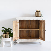 Load image into Gallery viewer, Ashi_Solid Indian Wood 2 Door Cupboard_Chest_Cabinet_ 90 cm Length
