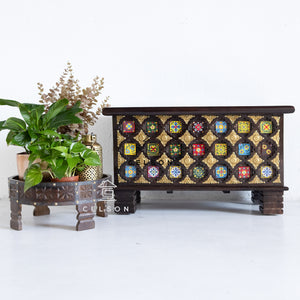 Yuvi_Solid Wood Coffee Table_Storage Trunk_Available in different sizes