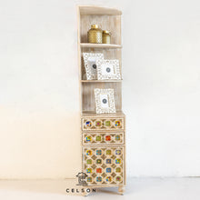 Load image into Gallery viewer, Gemma_Hand Carved Wooden Bookshelf_Bookcase_Display Unit_185 cms
