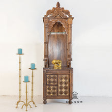 Load image into Gallery viewer, Sidhi_Hand Carved Wooden Altar_Wooden Mandir_Prayer Mandir
