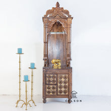 Load image into Gallery viewer, Sidhi_Hand Carved Wooden Altar_Wooden Mandir_Prayer Mandir
