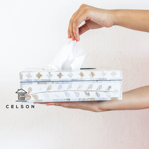 Obie Bone Inlay Tissue Box_Available in different colors
