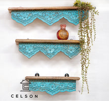 Load image into Gallery viewer, Robin Wooden Wall Shelves Set of 3
