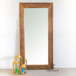 Riva Indian Wood Full Length Mirror
