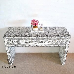 Alia Mother of Pearl Inlay Console Table