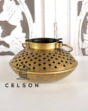Load image into Gallery viewer, Fish  Antique Brass Lantern
