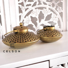 Load image into Gallery viewer, Fish  Antique Brass Lantern
