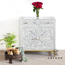 Load image into Gallery viewer, Ashley Bone Inlay Cabinet
