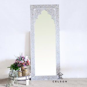 Jess_Mother of Pearl Inlay Mirror_Full Length Mirror